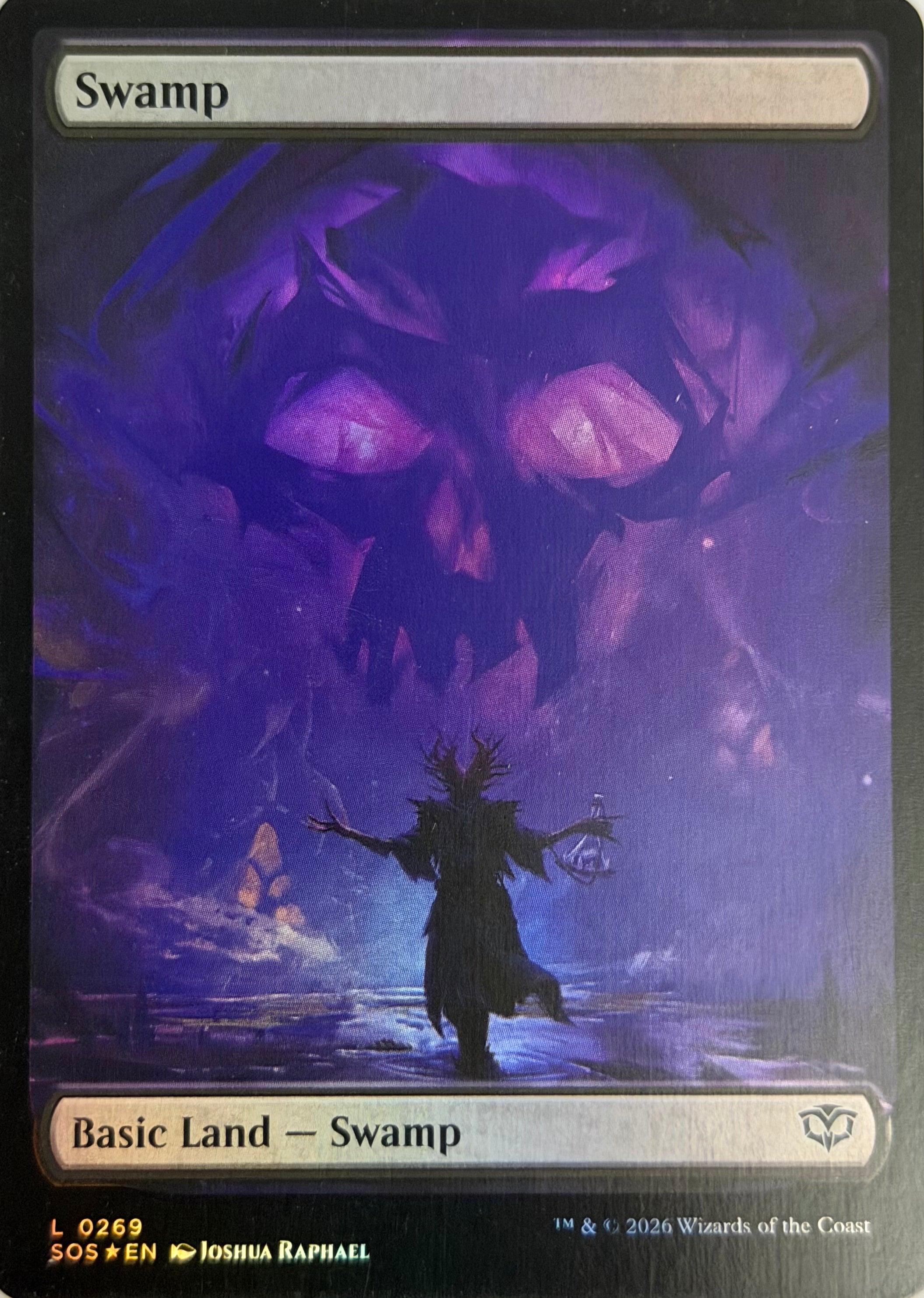 Magic Tcg Swamp 0269 Foil