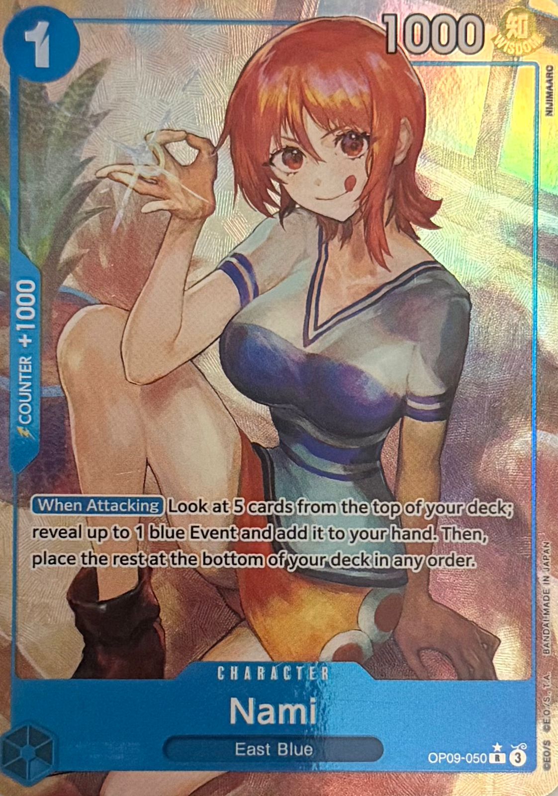 One Piece Tcg Nami Op06-050