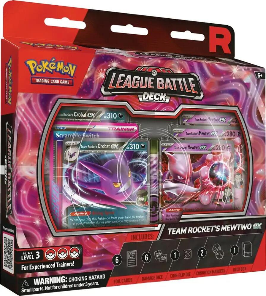 Pokemon Tcg League Battle Deck Team Rocket’s Mewtwo Ex