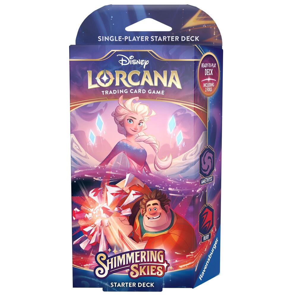 Disney Lorcana Shimmering Skies Starter Deck