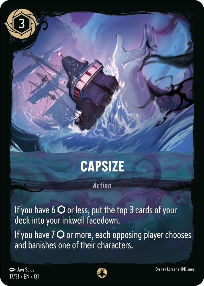 Disney Lorcana Capsize 17/31