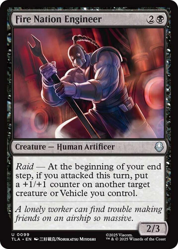 Magic Fire Nation Engineer 0099