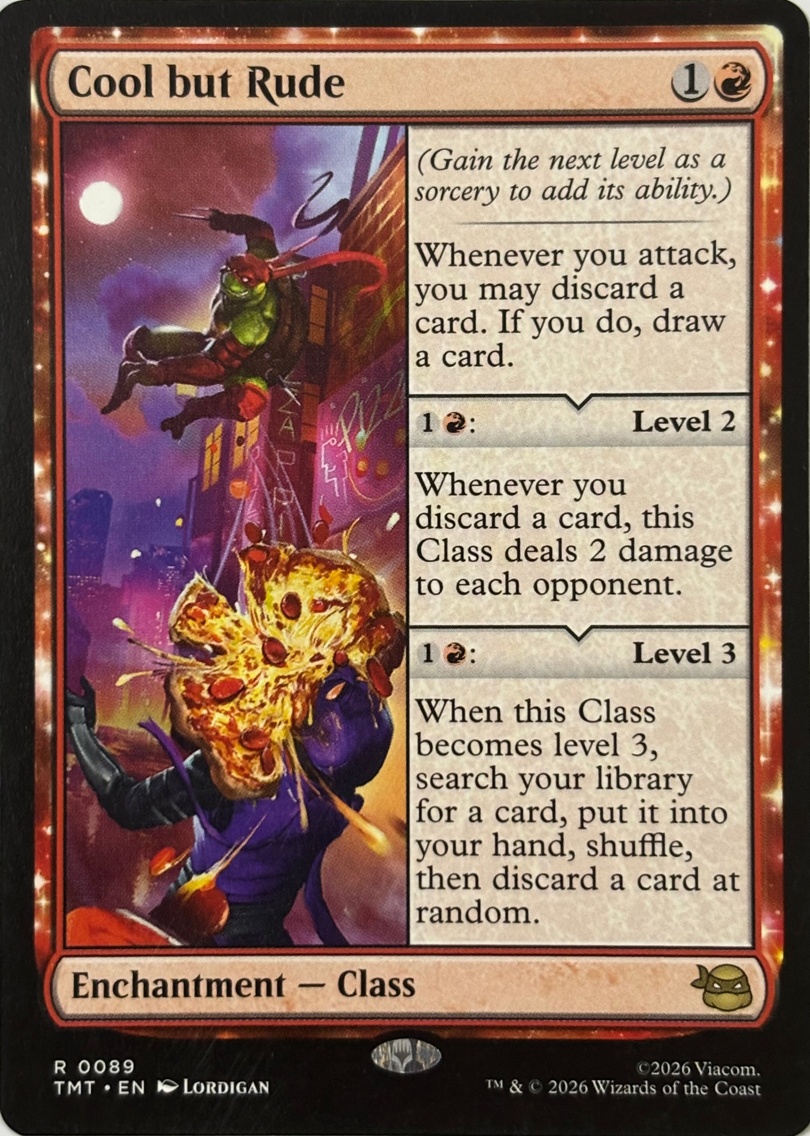 Magic Tcg Cool but Rude 0089