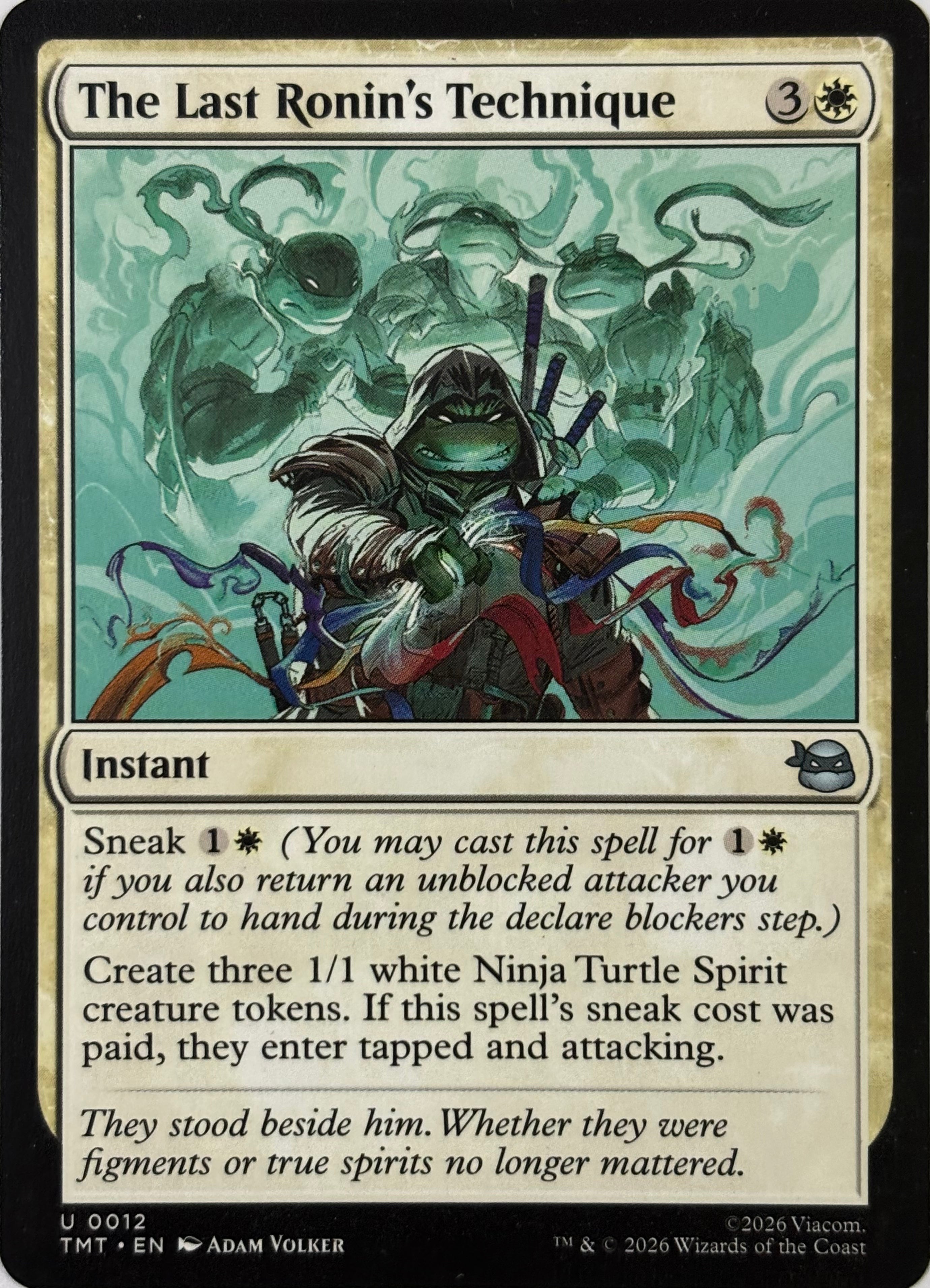 Magic Tcg The Last Ronin’s Technique 0012