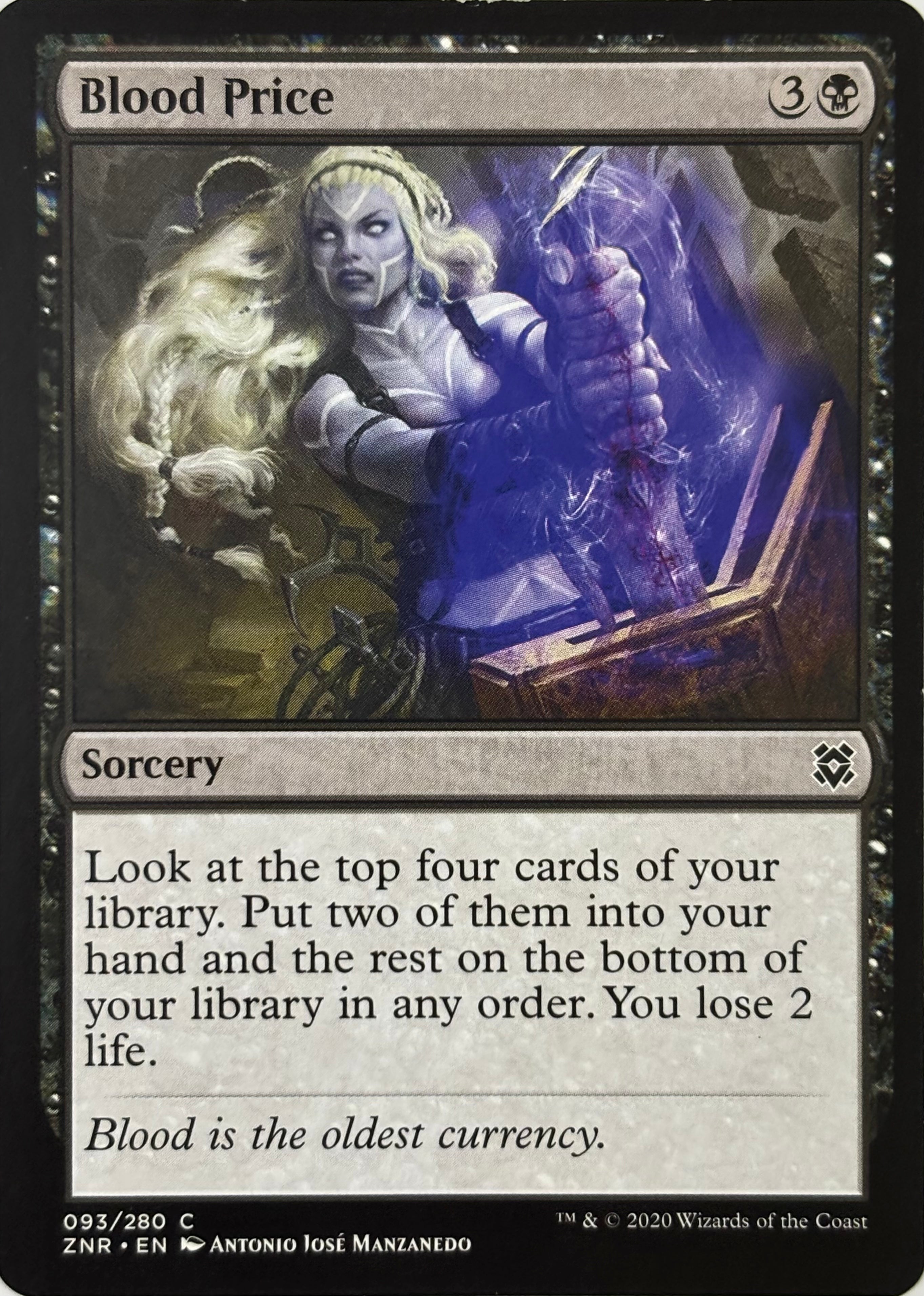 Magic Tcg Blood Price 093/280