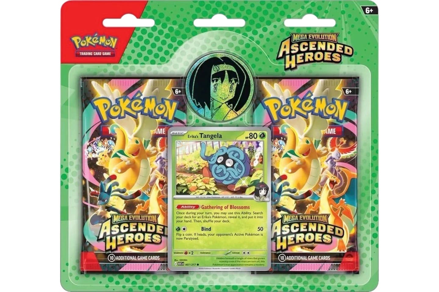 Pokemon Tcg Ascended Heroes Blister Ericka