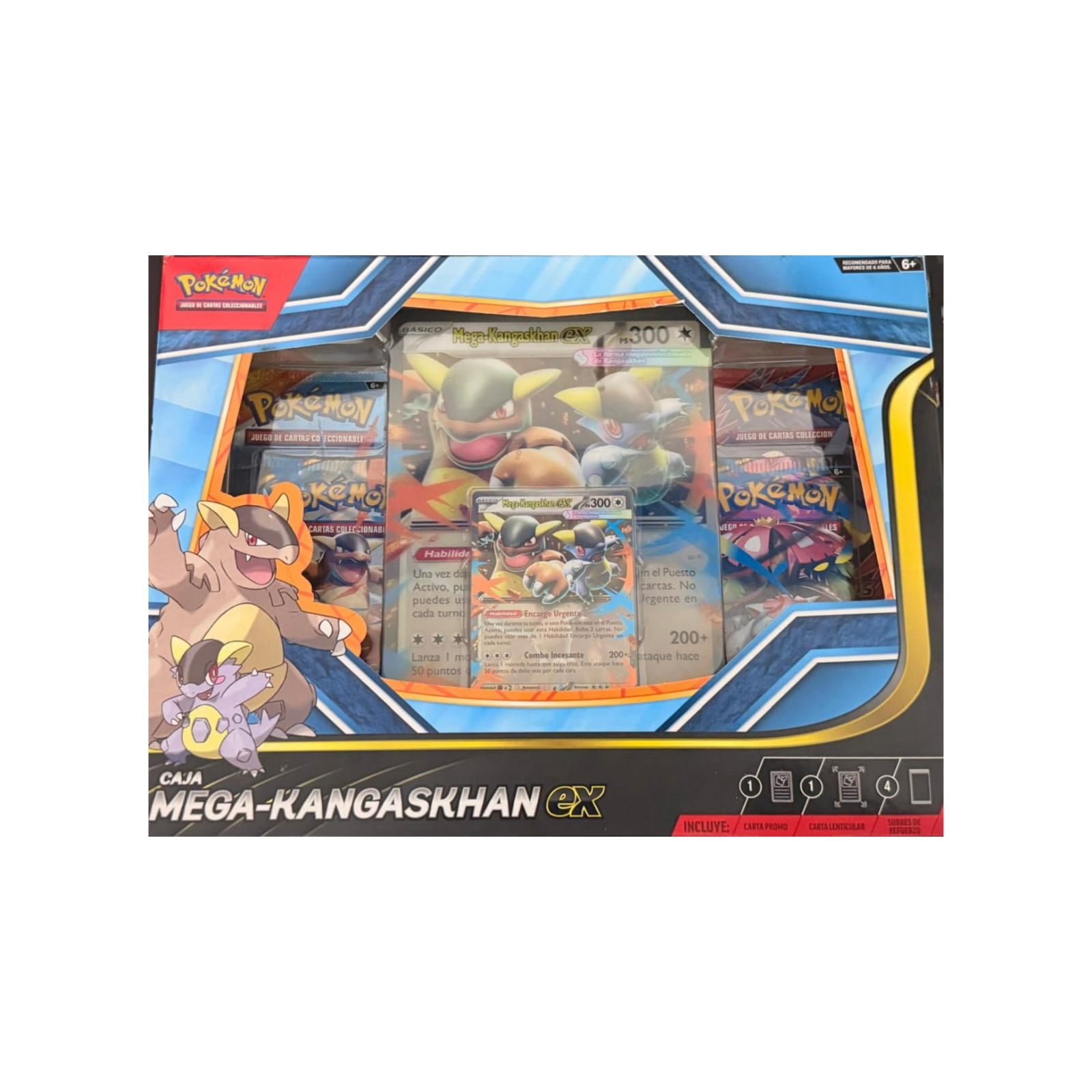 Pokemon Tcg Caja Mega Kangaskhan Ex