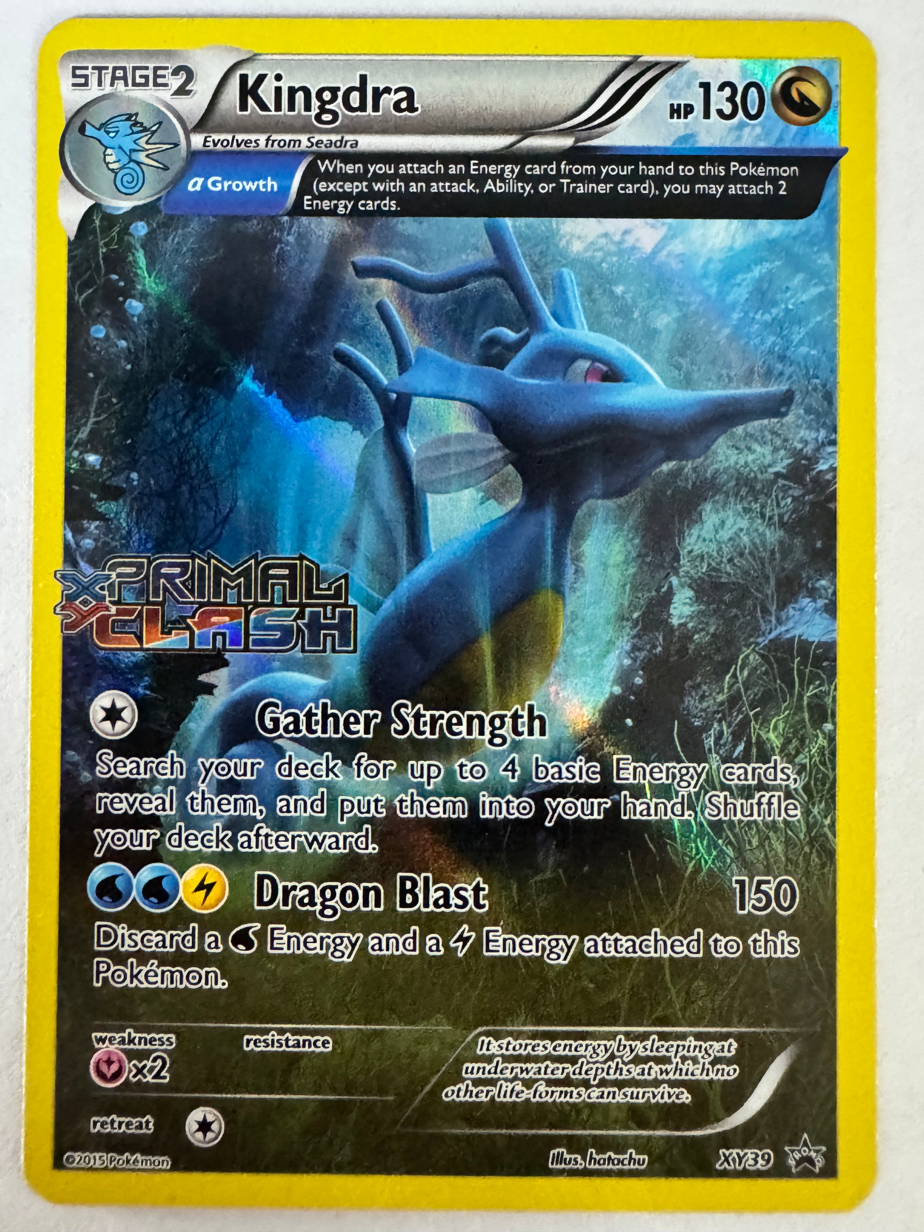 Pokemon Tcg Kingdra Xy39 (Primal Clash)