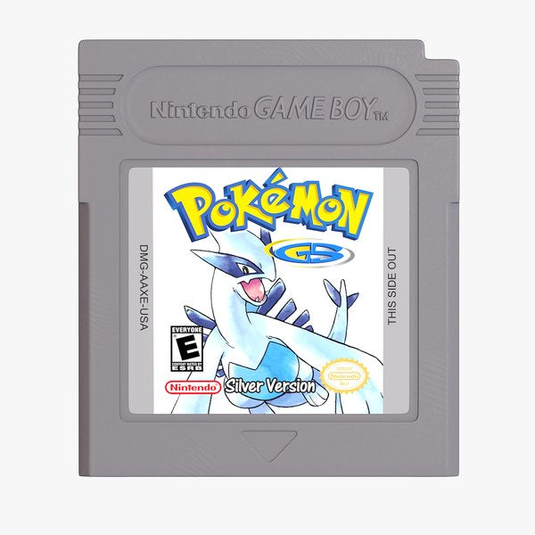 Cartucho Game Boy Pokemon Version Silver
