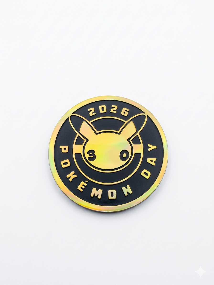 Moneda De Pokemon Day 30 Aniversario