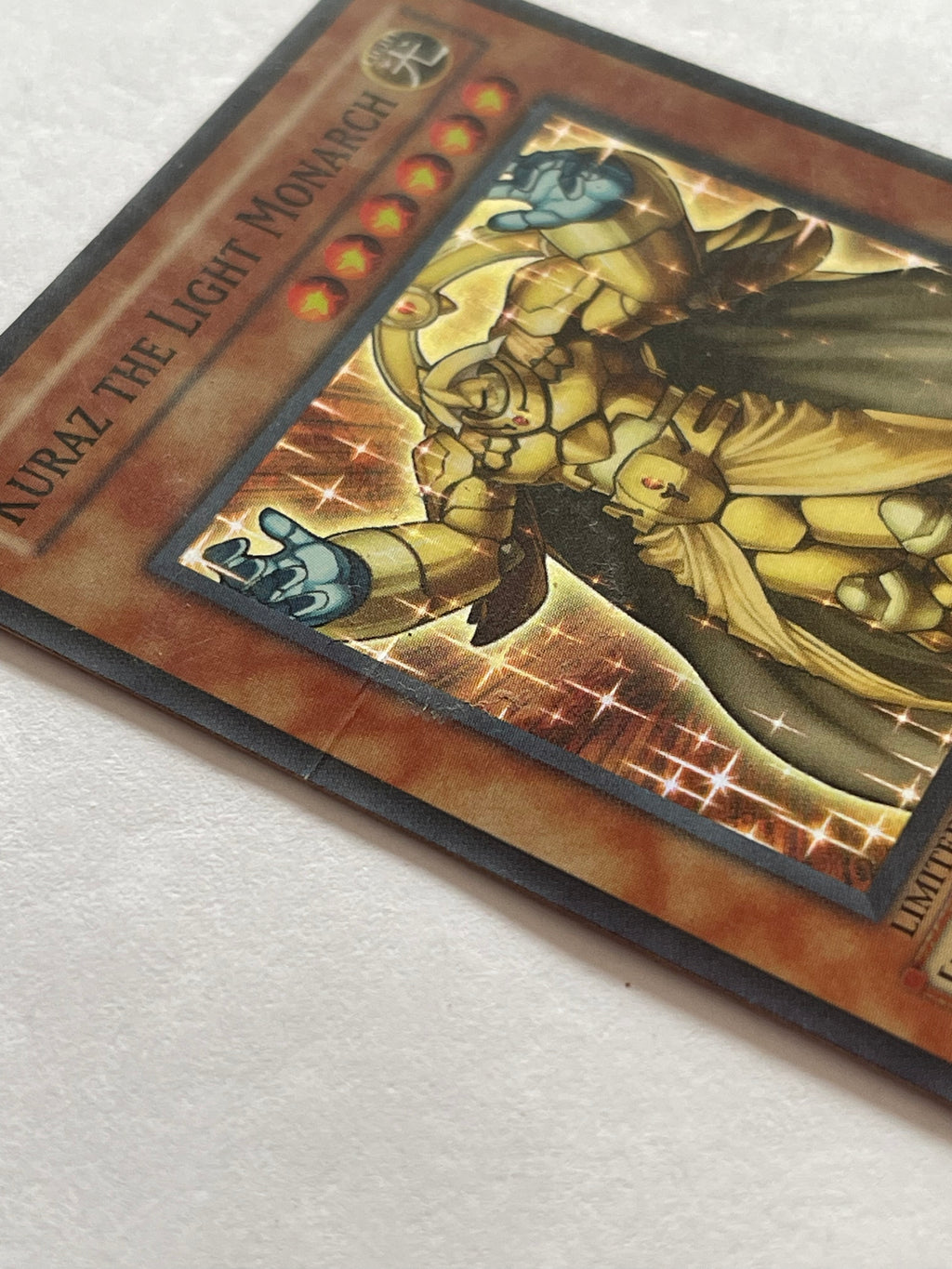 Yugioh! Kuraz the Light Monarch LODT-ENSE1 Limited Edition Super DMG