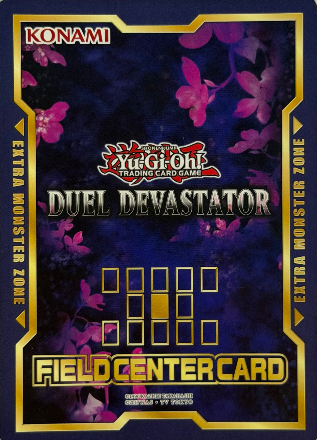 Yugioh! Yami Yugi & Dark Magician Field Center Card