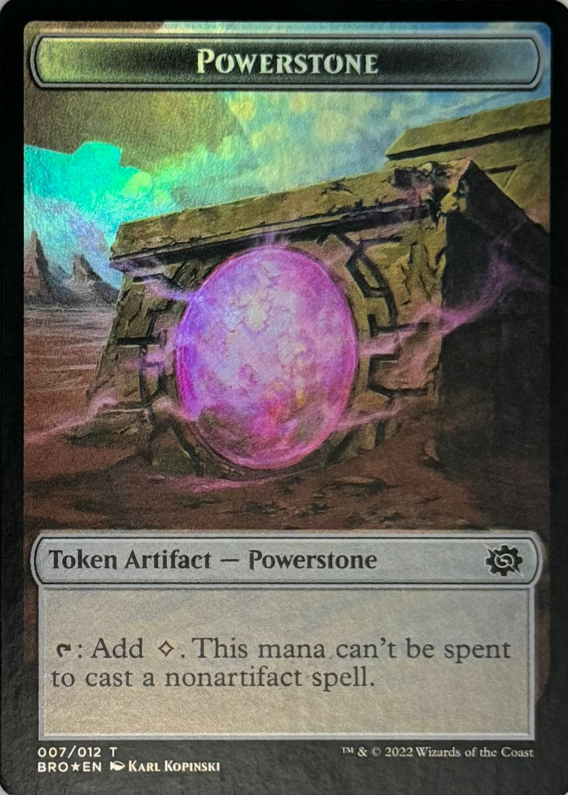 Magic Powerstone 007/012 - Forest Dryad