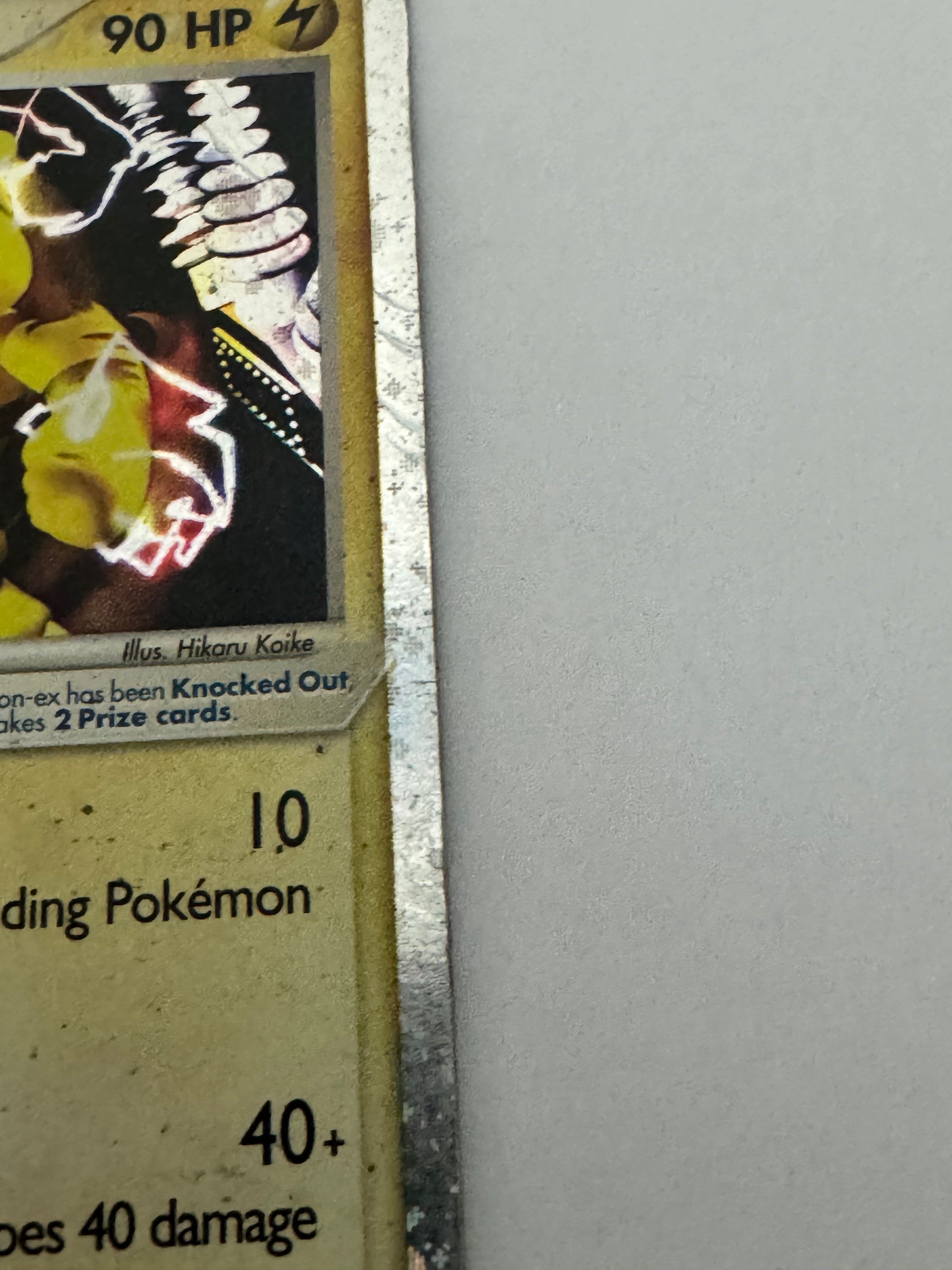 Pokemon Tcg Electabuzz Ex 97/109 Holo