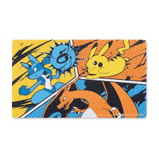 Playmat Charizard, Lucario Y Pikachu