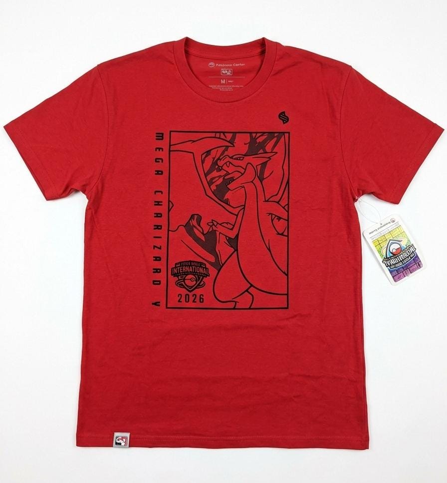 Pokemon Playera EUIC Mega Charizard Y Talla Mediana