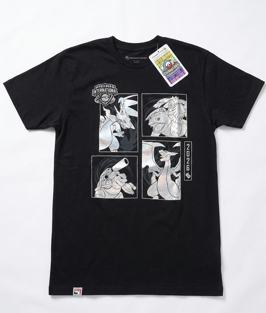 Pokemon Playera EUIC Iniciales Mega Evolution Talla Mediana