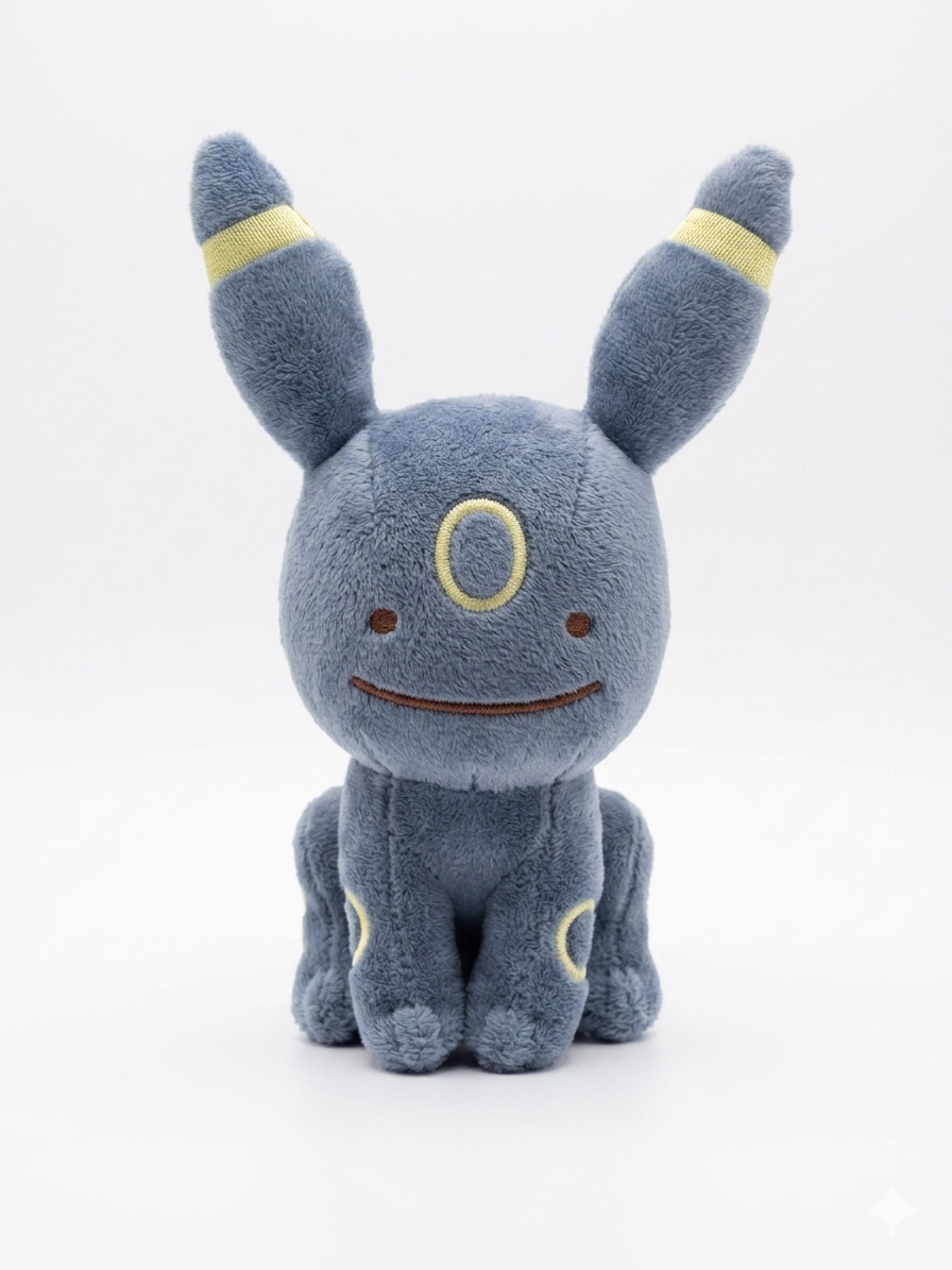 Peluche ditto umbreon (pokemon center)