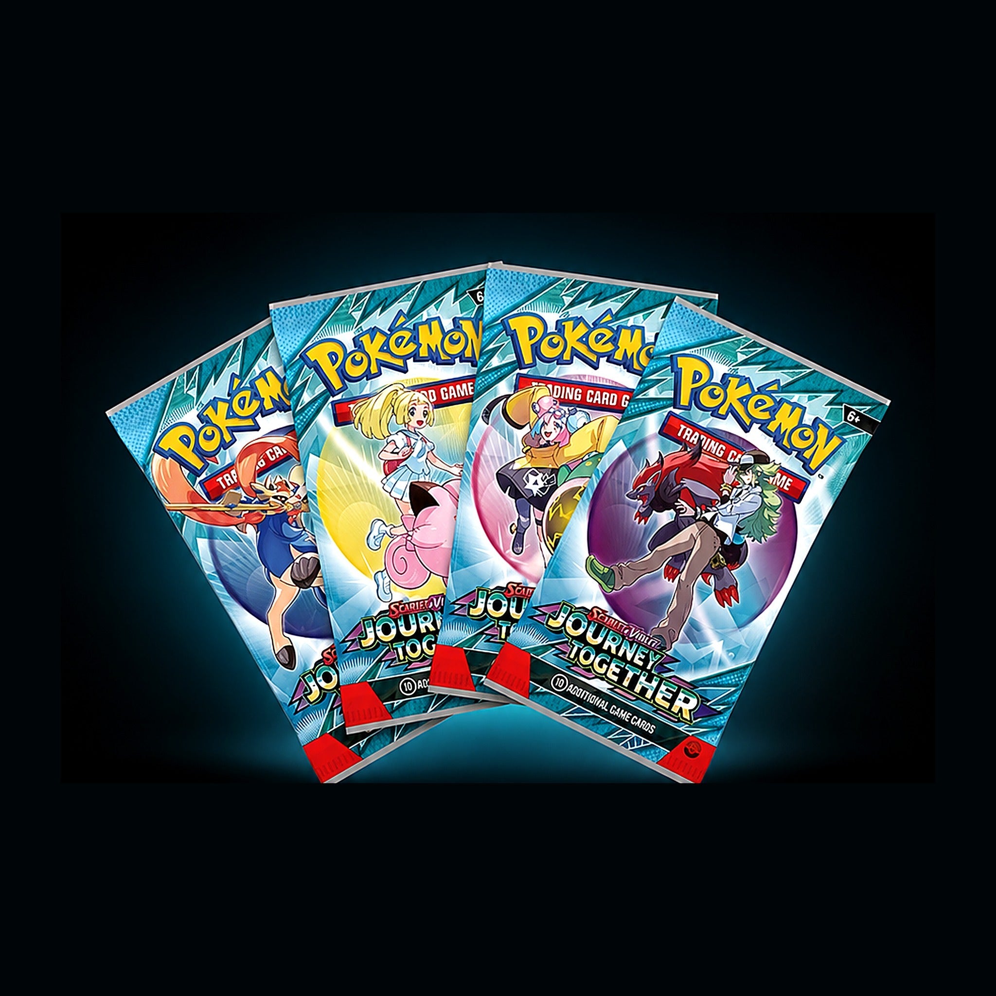 Pokémon Journey Together sobre sellado — CatPops