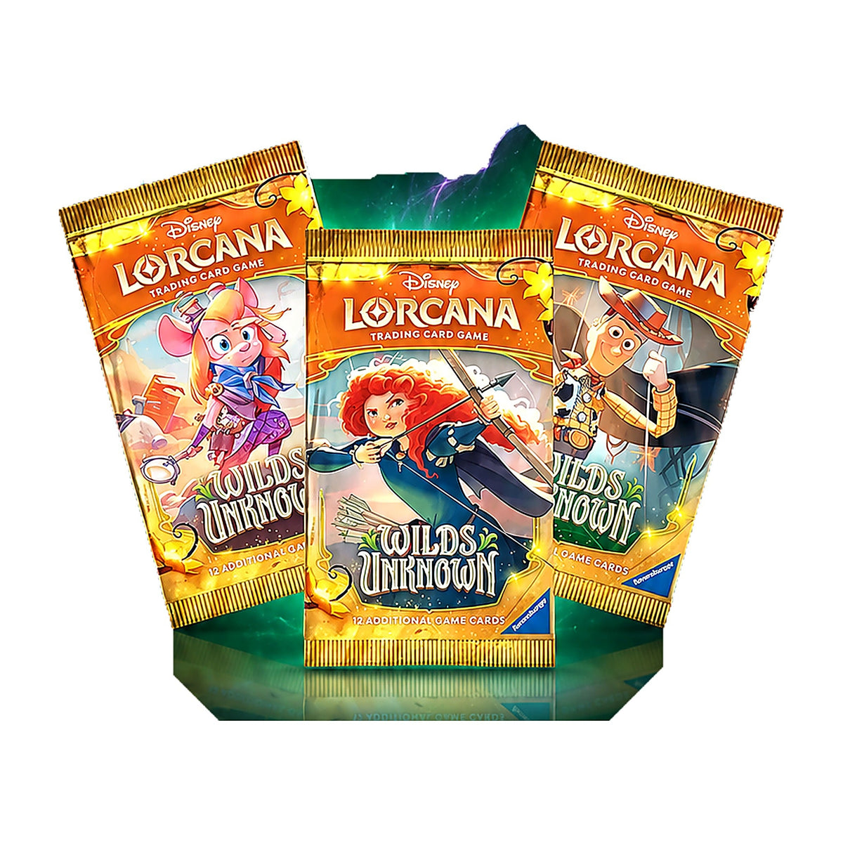 Disney Lorcana Wilds Unknown sobre individual sellado