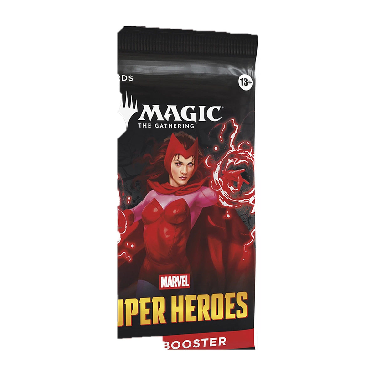 Magic Marvel Super Heroes sobre individual sellado
