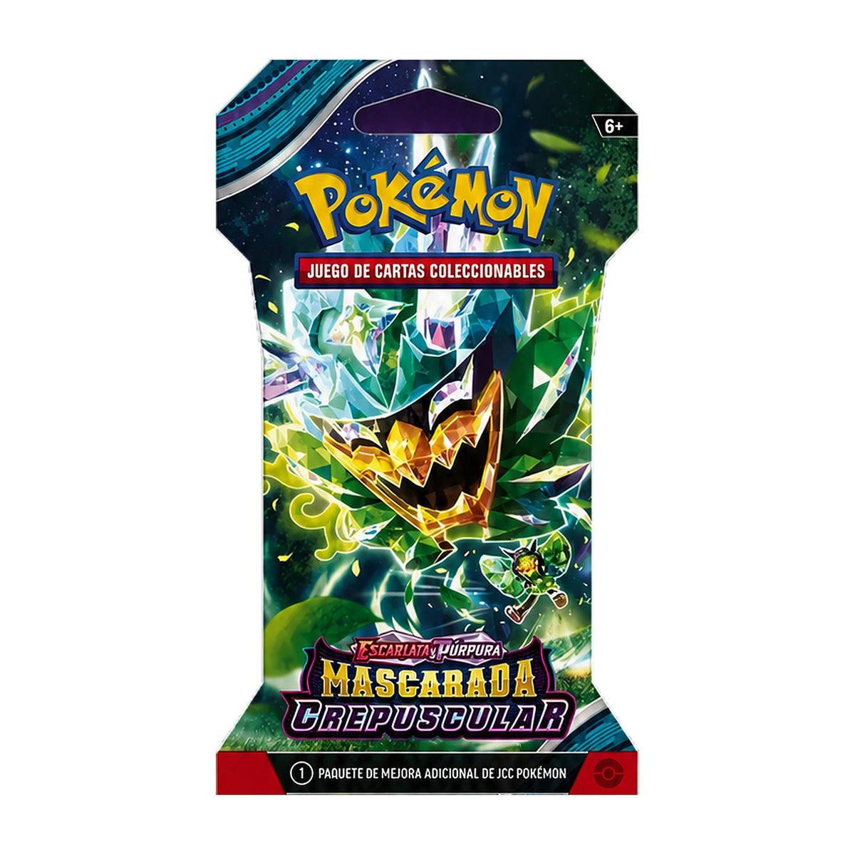 Pokemon Twilight Masquerade sobre individual sellado