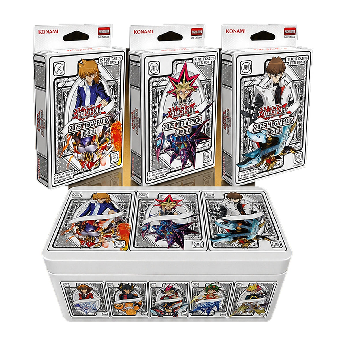 Yu-Gi-Oh 2025 Mega-Pack Bundle sellado