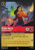 Disney Lorcana Elisa Maza 122/204