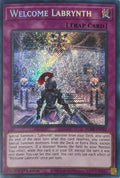 Yugioh! Welcome Labrynth BLMR-EN102 1st Edition Secret