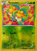 Pokémon tcg Sewaddle 8/135 Reverse