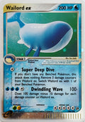 Pokémon tcg Wailord ex 100/100
