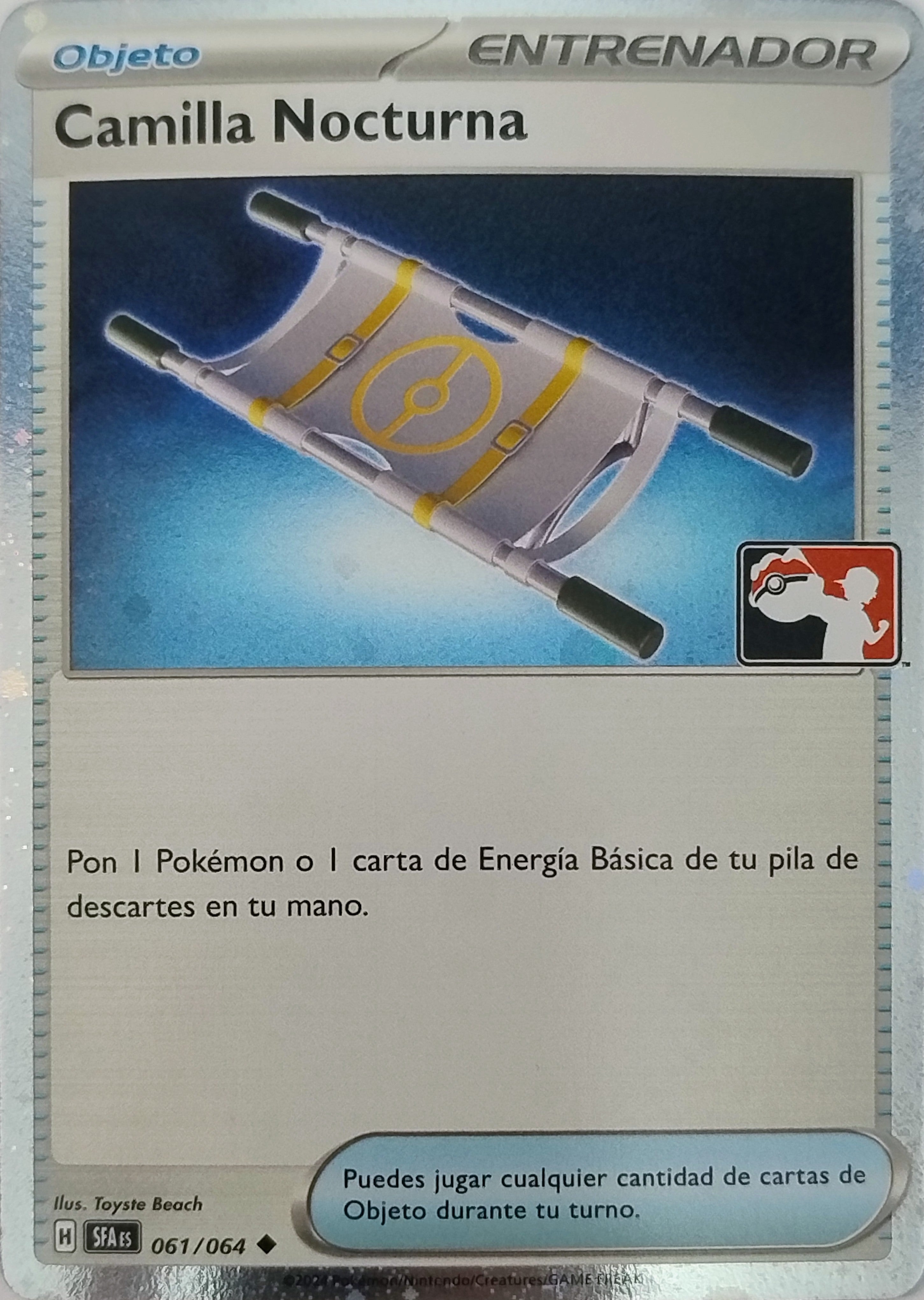 Pokemon Tcg Camilla Nocturna 061/064 Holo (Español)(Liga)