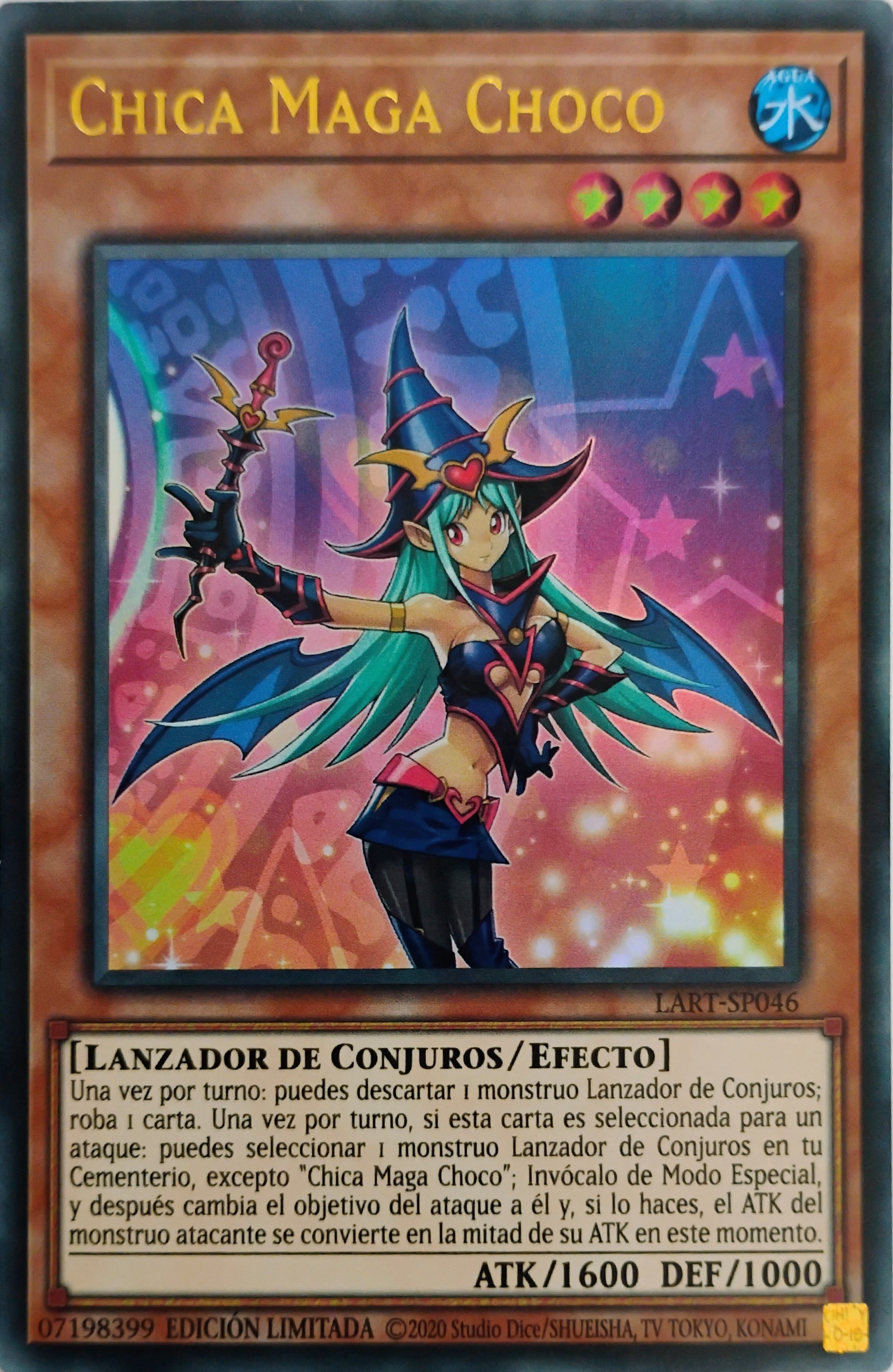 Yugioh! Chica Maga Choco Lart-sp046 Edición Limitada