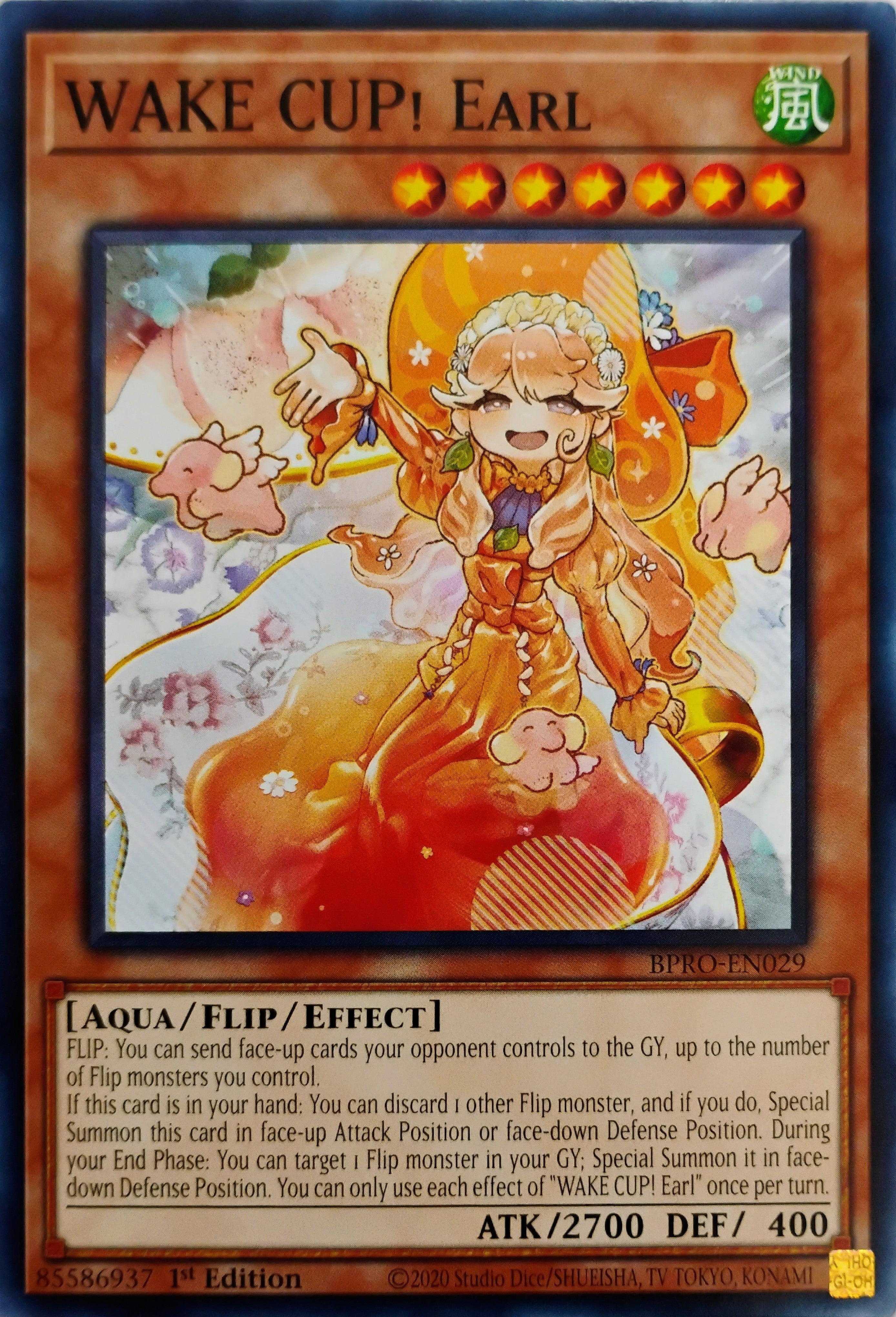 Yugioh! WAKE CUP! Earl Bpro-en029