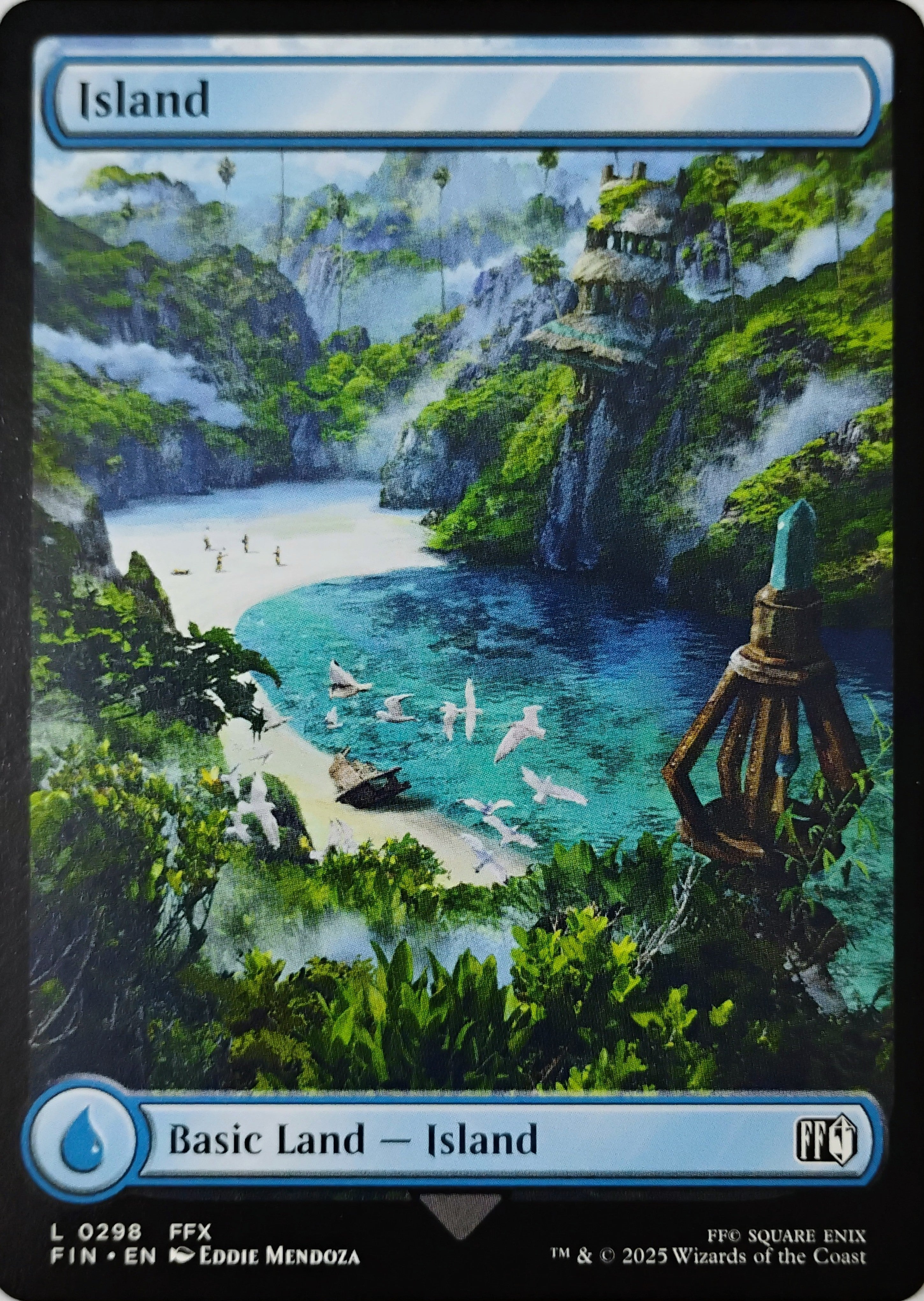 Magic tcg Island 0298