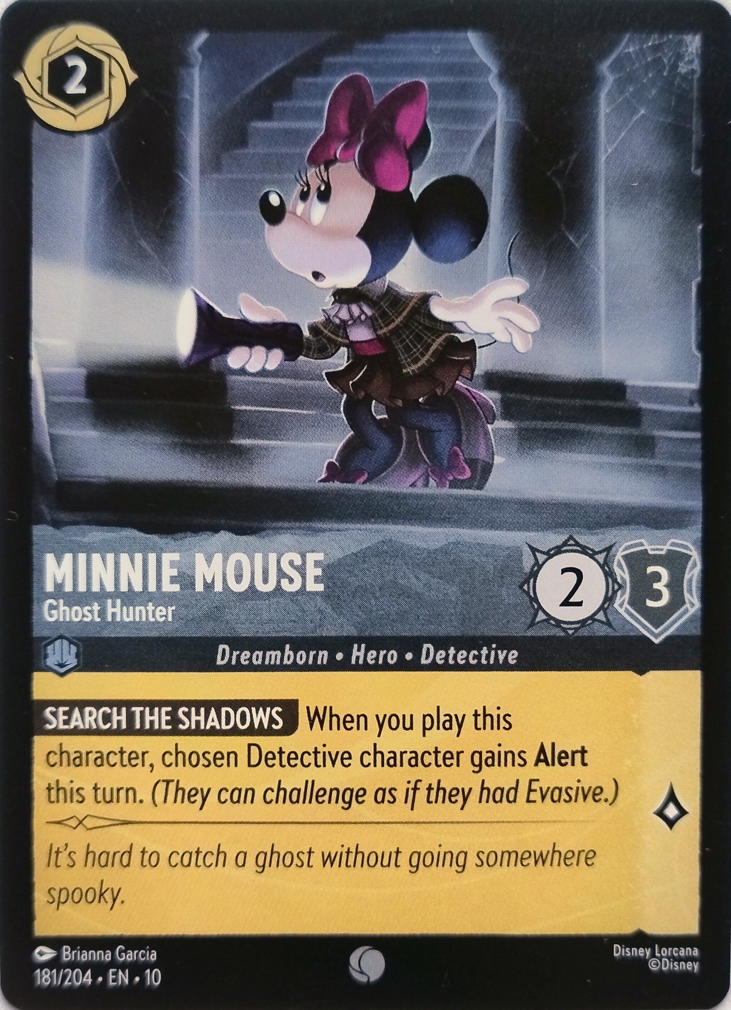 Disney Lorcana Minnie Mouse 181/204