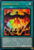 Yugioh! Crimson Gaia Ra05-en070 1st edition Ultra Rare