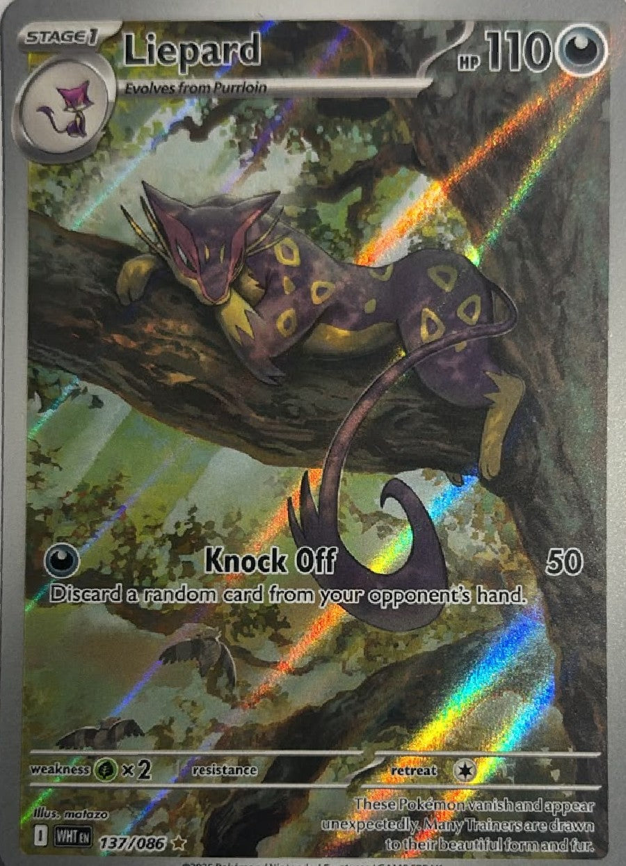 Pokémon Tcg Liepard 137/086