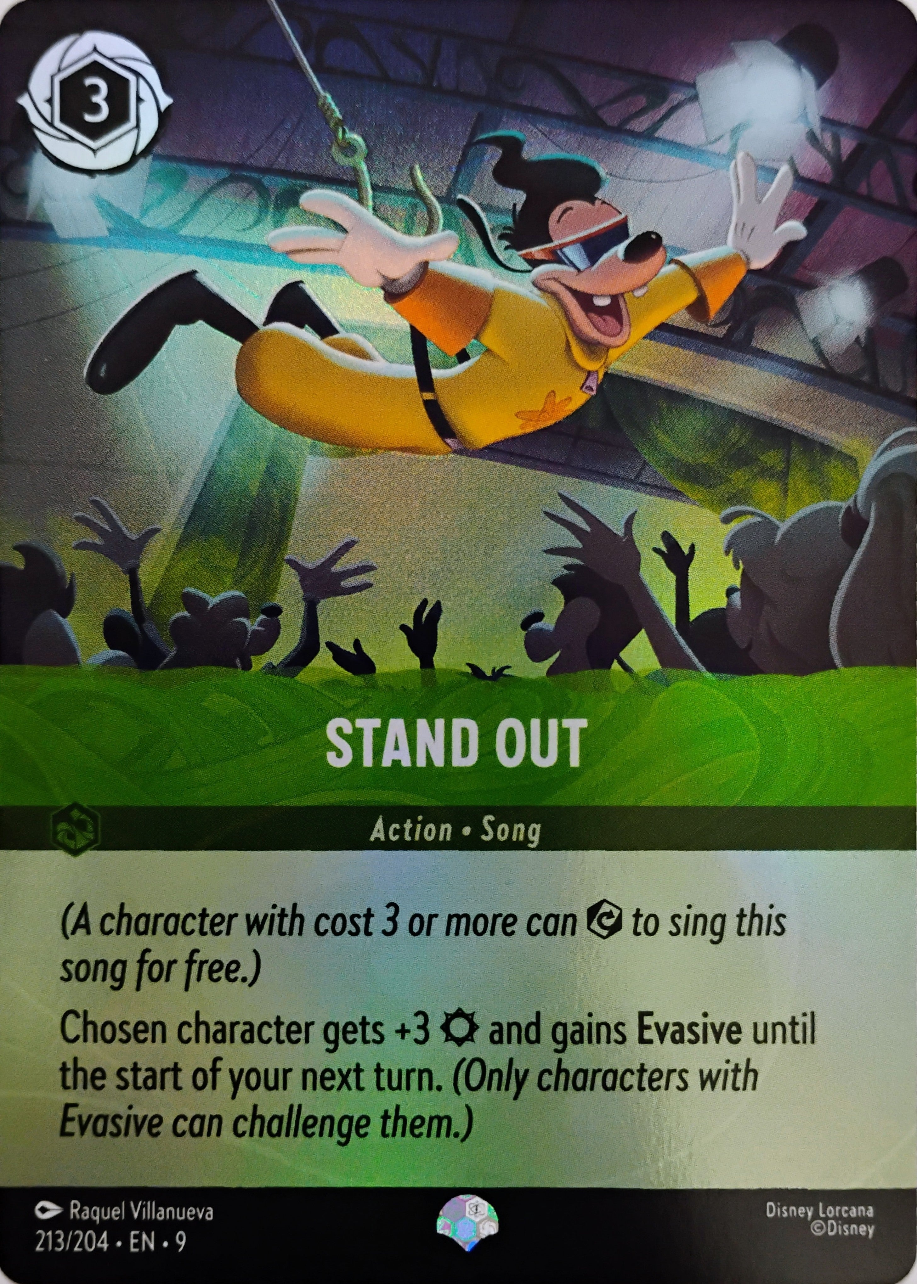 Disney Lorcana Stand Out 213/204 Foil