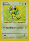 Pokémon Tcg Caterpie 45/102 (Shadowless)