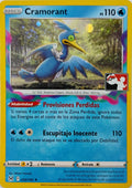 Pokémon tcg Cramorant 050/196 Holo (Liga) Español