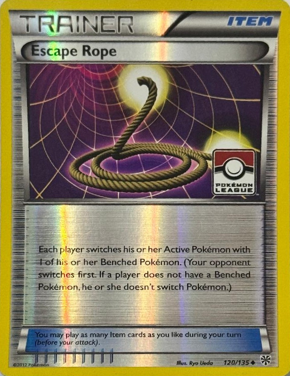 Pokémon Tcg Escape Rope 120/135 Reverse