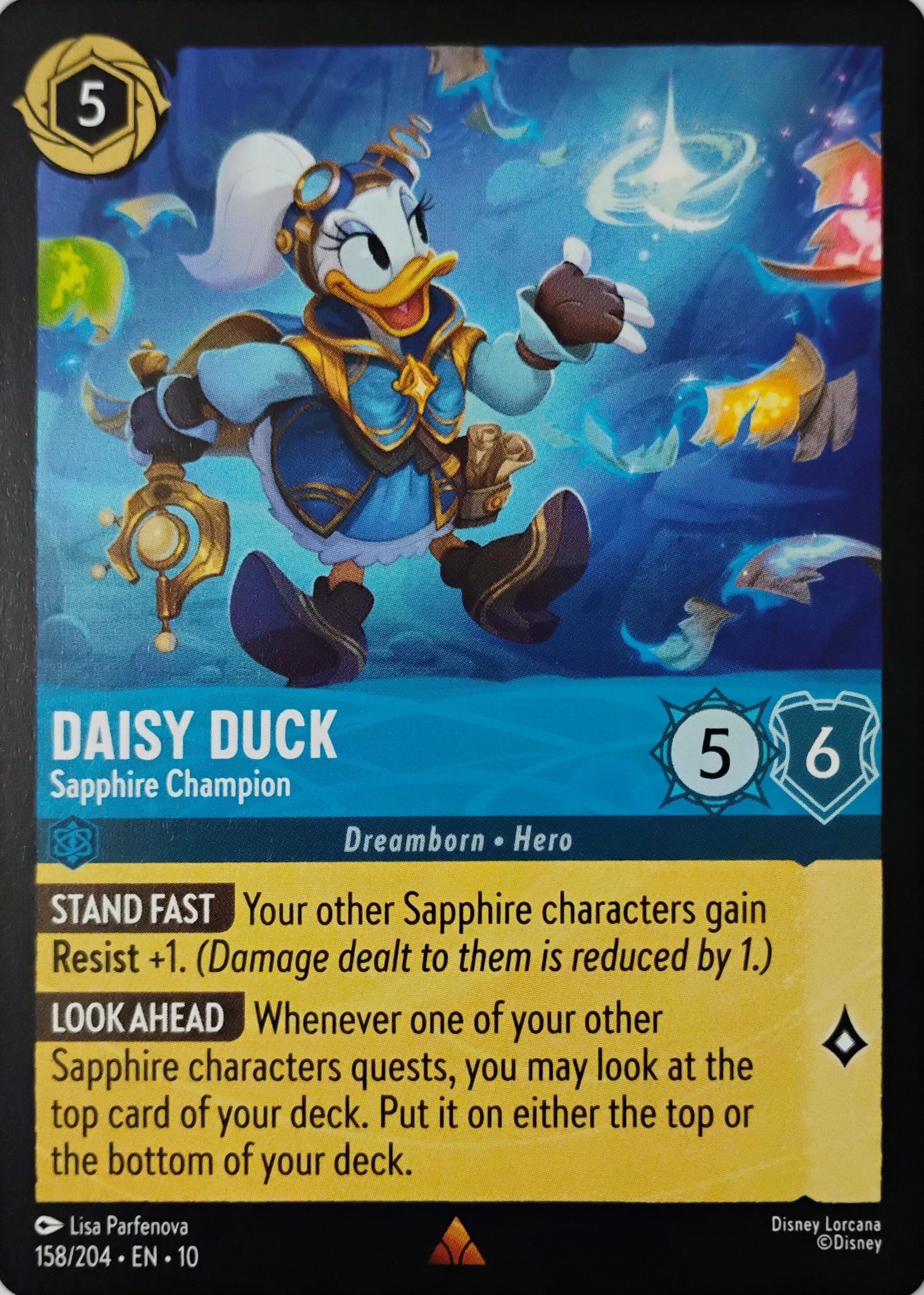 Disney Lorcana Daisy Duck 158/204