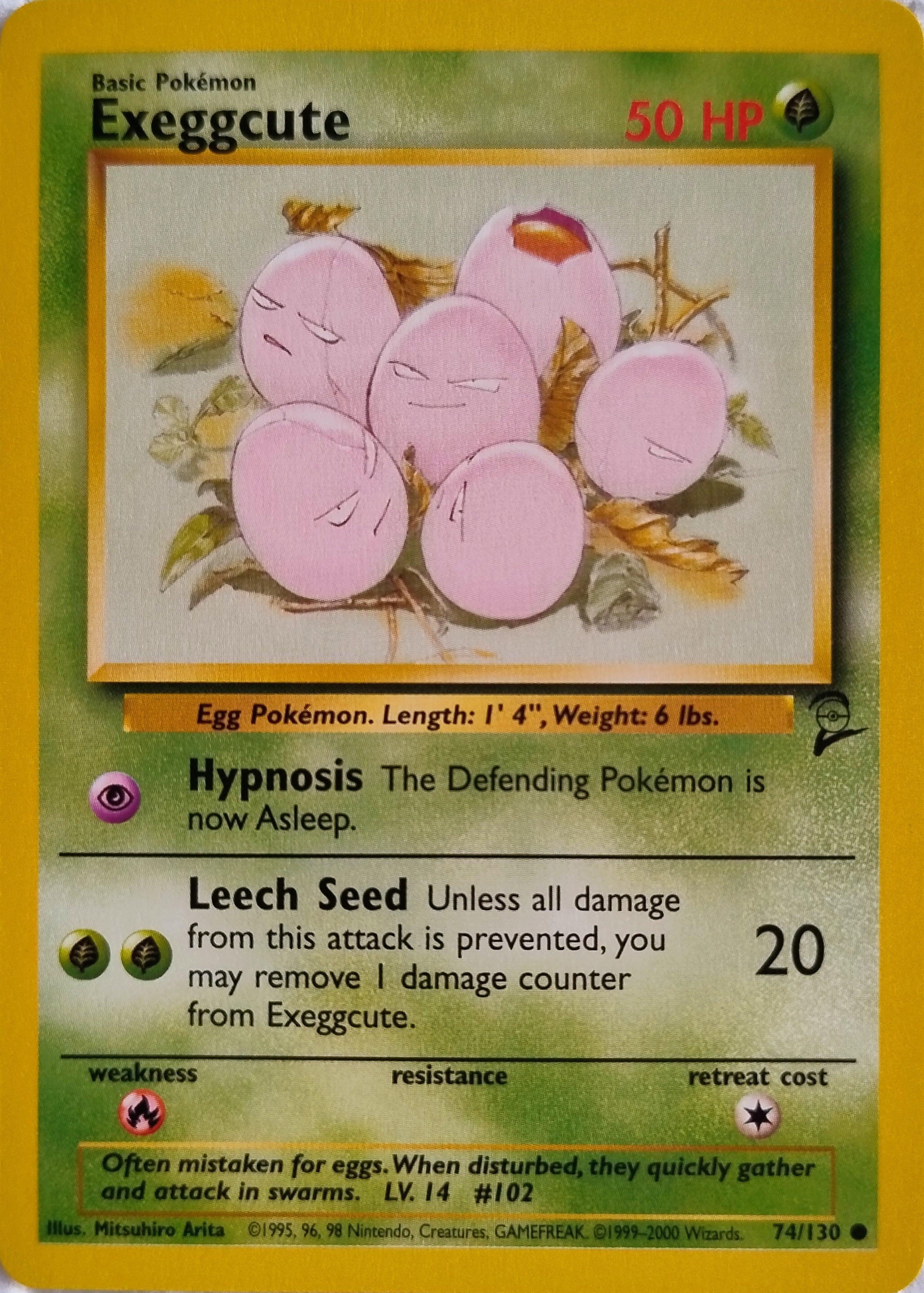 Pokemon Tcg Exeggcute 74/130
