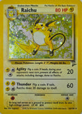 Pokémon tcg Raichu 16/130 Holo Cosmo