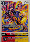 Digimon tcg RizeGreymon Bt13-015