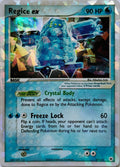 Pokémon tcg Regice Ex 97/101 Holo
