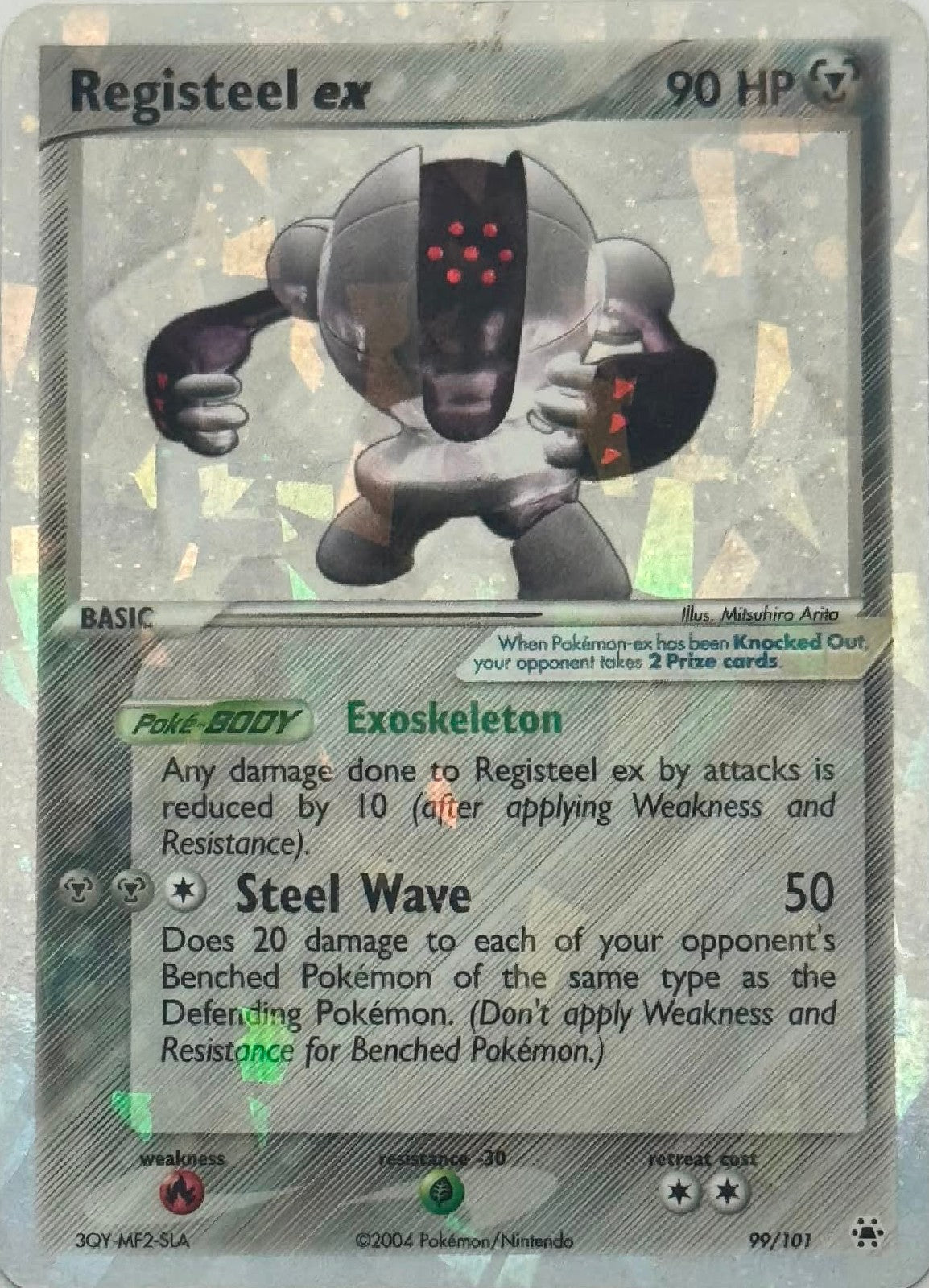 Pokémon Tcg Registeel Ex 99/101
