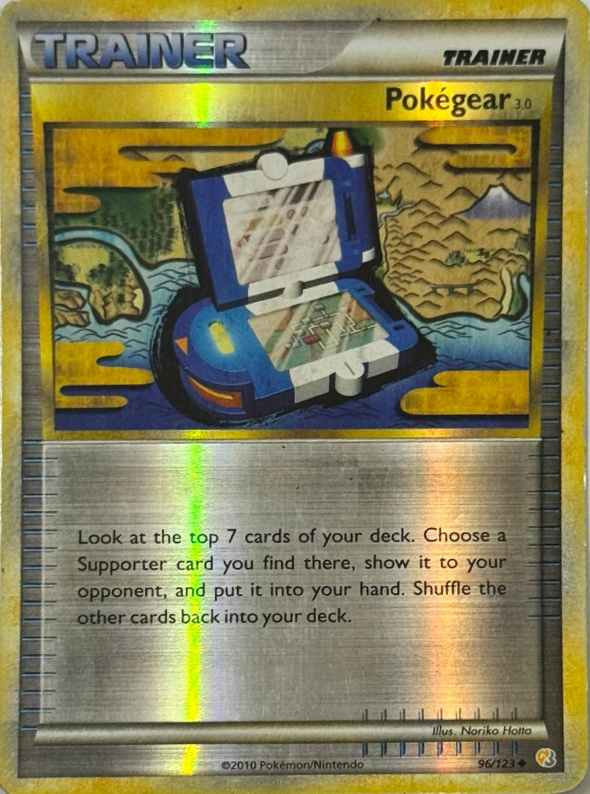 Pokémon Tcg Pokegear 3.0  96/123 Reverse