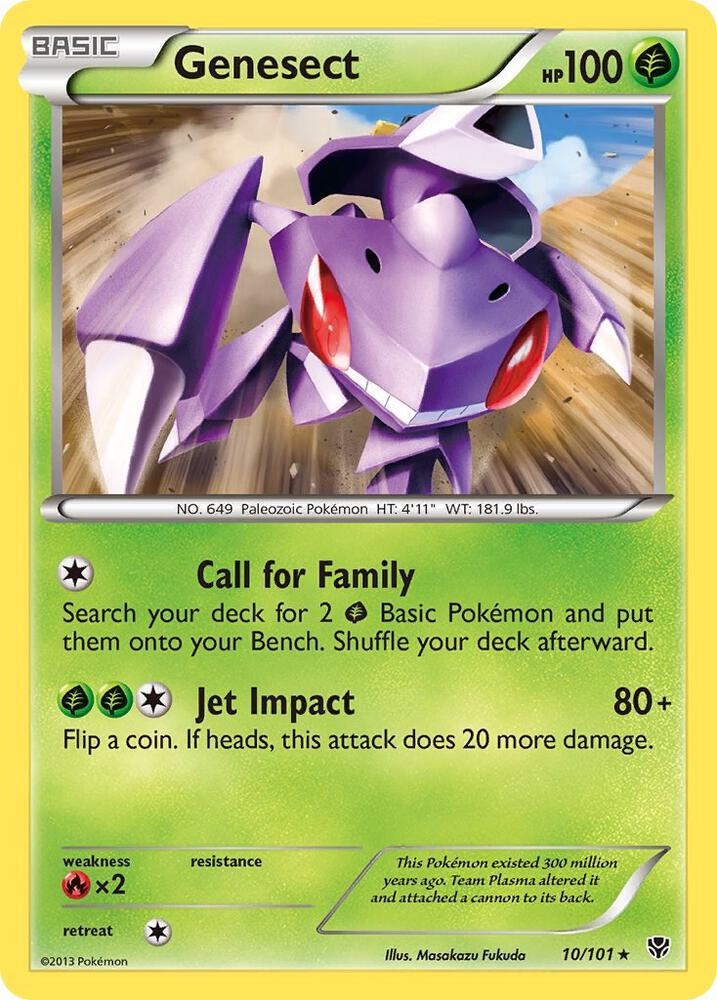 Pokémon Tcg Genesect 10/101